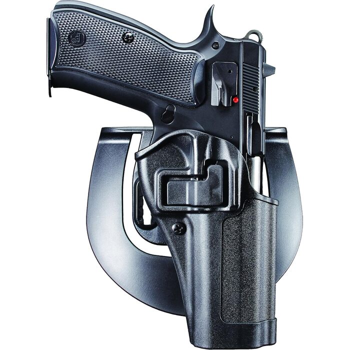 Blackhawk Serpa CQC Holster Right Hand CZ 75, CZ 75B Polymer Black