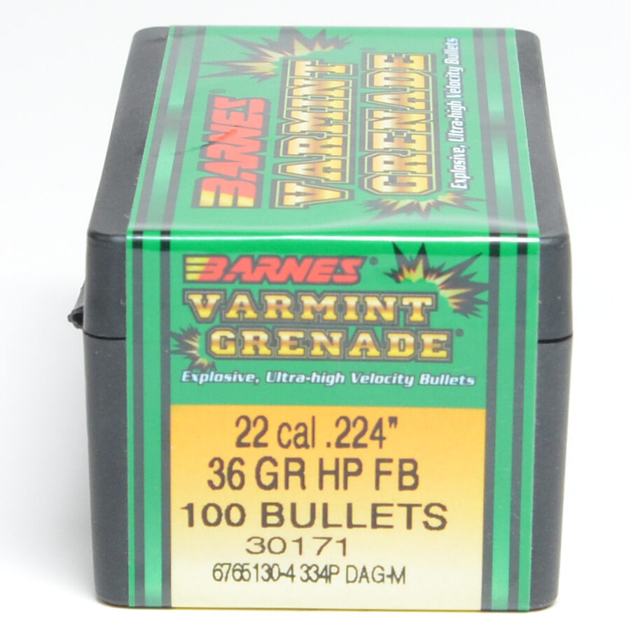 Barnes Grain Varmint Grenade Powder Valley