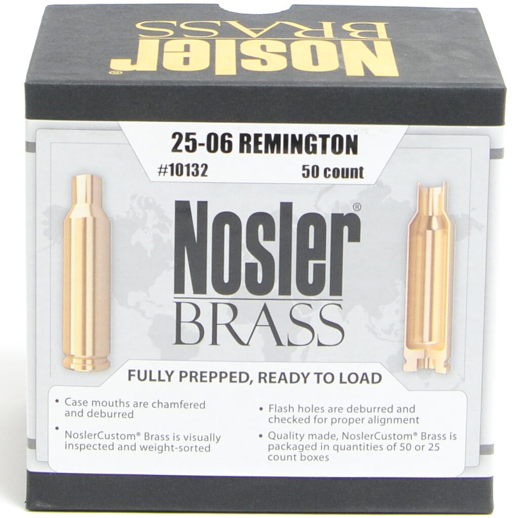 Nosler Unprimed Brass Remington Powder Valley