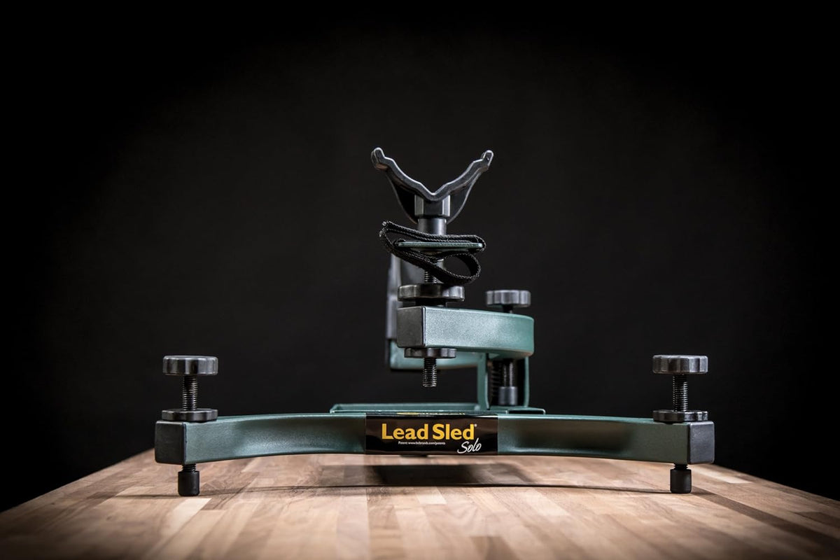 Led Sled Rest Caldwell Lead Sled Solo Rifle Shooting Rest Aluminum Green | Powder ...