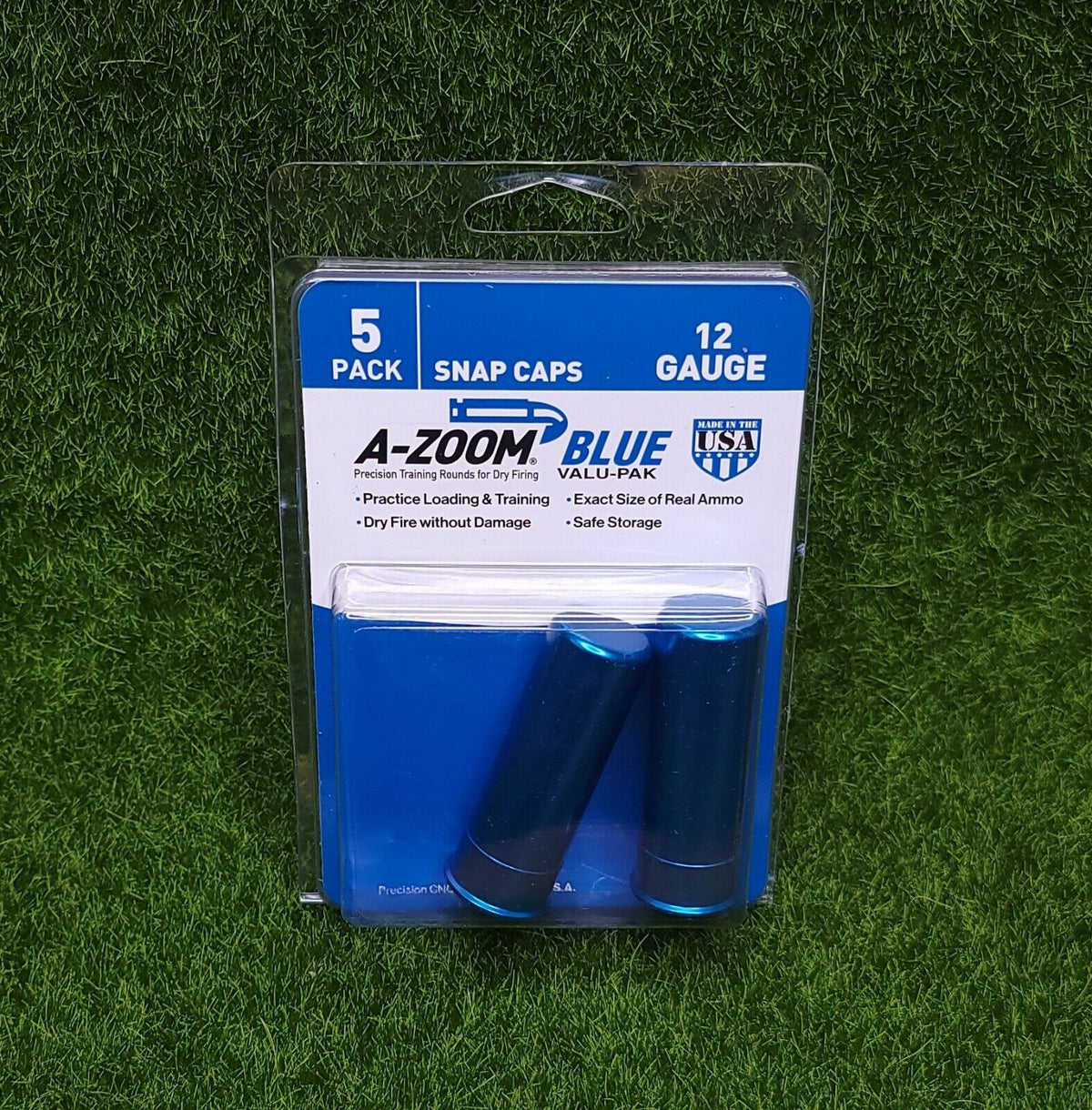 A-Zoom Action Proving Dummy Round 12 Gauge Blue Pack of 5 | Powder ...