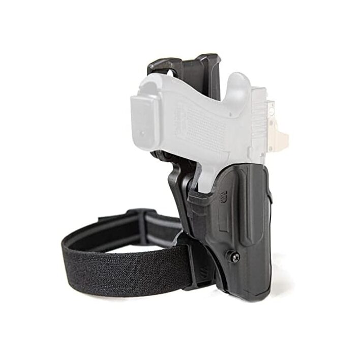 Blackhawk T-Series L2C Holster Right Hand Glock 17, Glock 19 Polymer Black