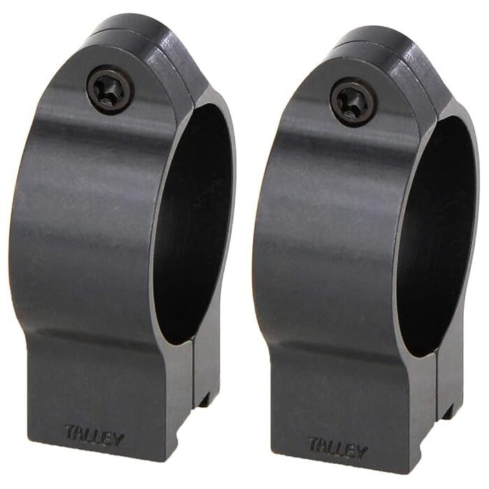 Talley Fixed Rimfire Dovetail Receiver Scope Rings 30mm High Height CZ ...