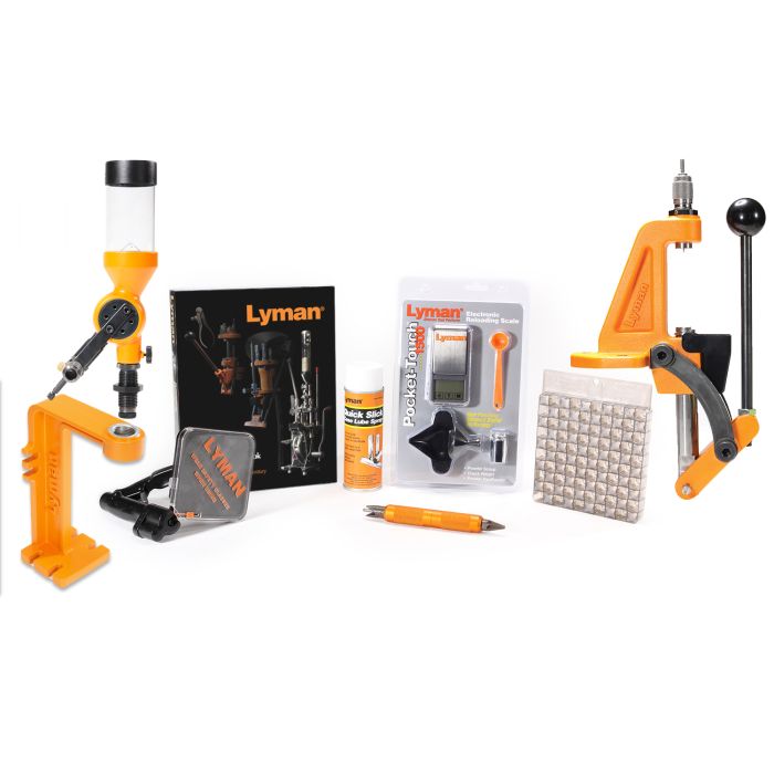 Lyman Brass Smith Ideal C-Frame Single Stage Reloading Kit | Powder ...