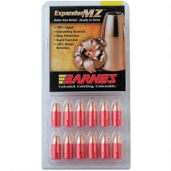 Barnes 54 Cal .500 Dia 275 Grain Expander Muzzleloader Flat Base Bullet ...