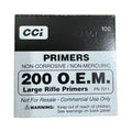 CCI Large Rifle Primers #200 OEM Box of 1000