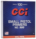 CCI #500 Small Pistol Primers (1000)