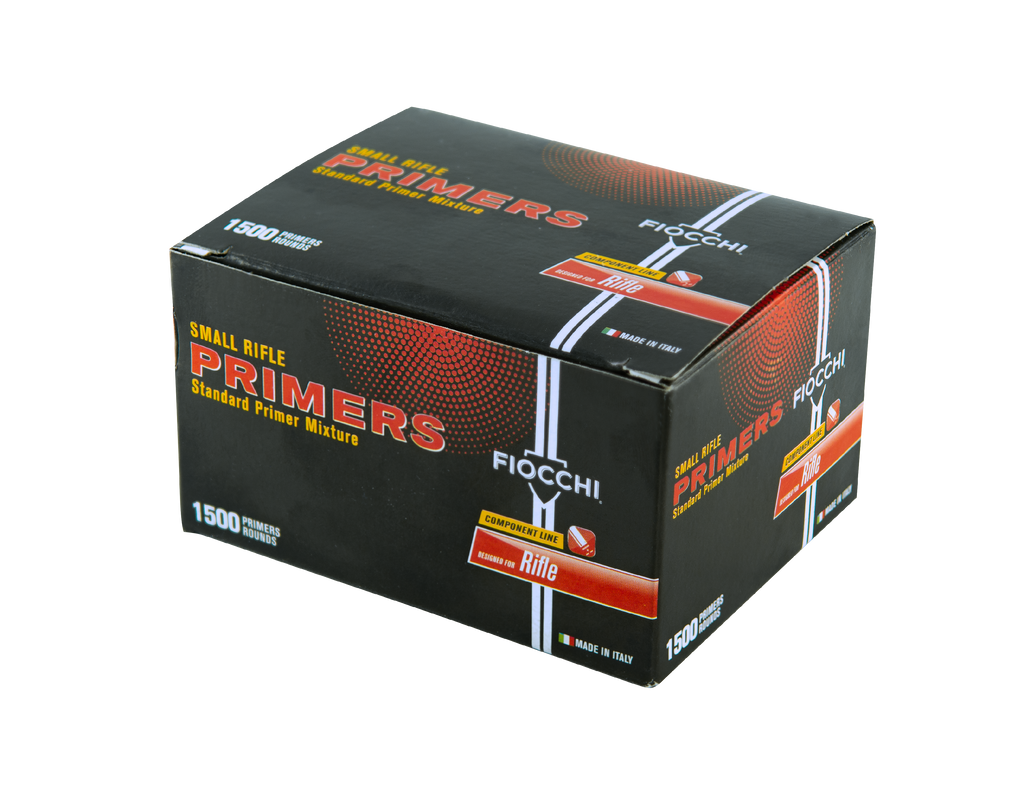 Fiocchi Small Rifle Primers (1500 ct box)