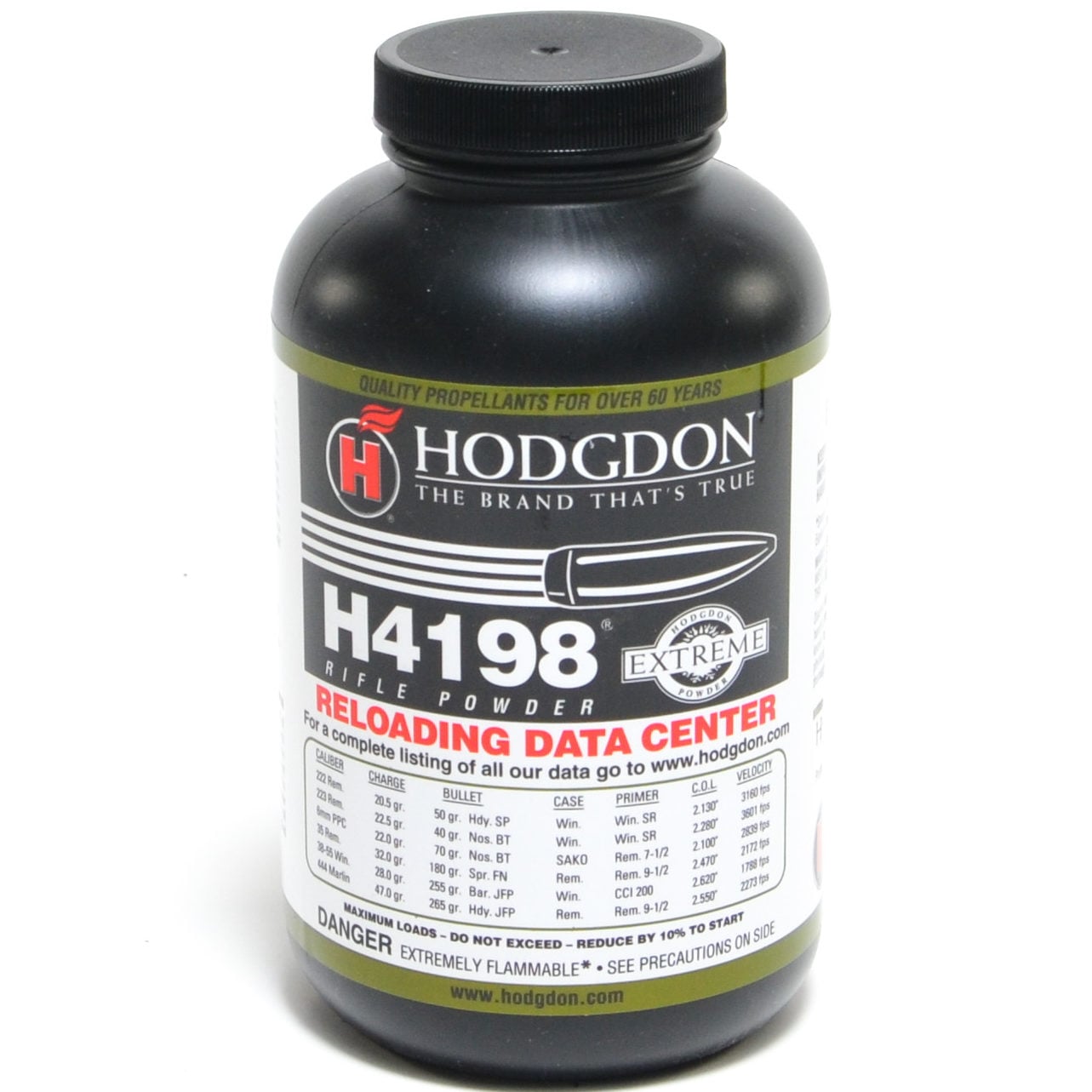 Hodgdon H4198 Smokeless Gun Powder