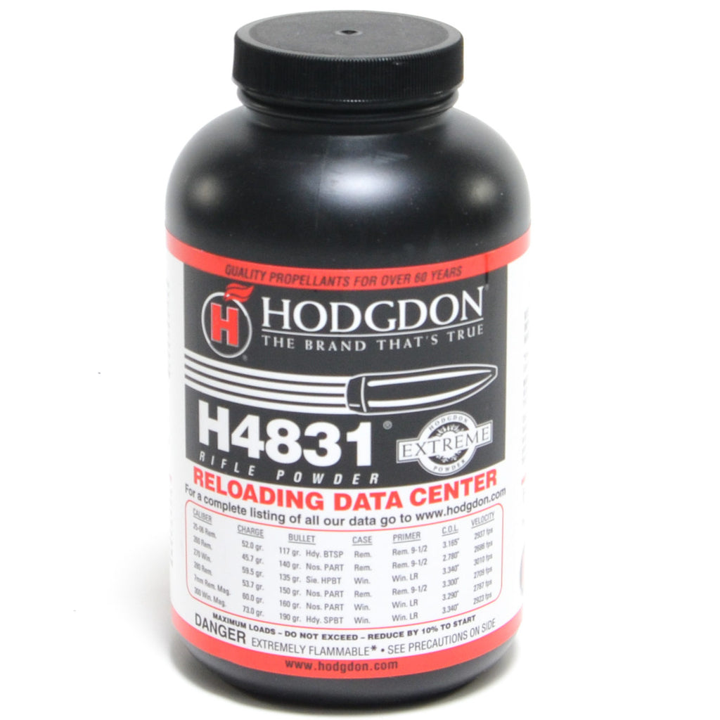 Hodgdon H4831 Smokeless Gun Powder | Powder Valley Outdoors