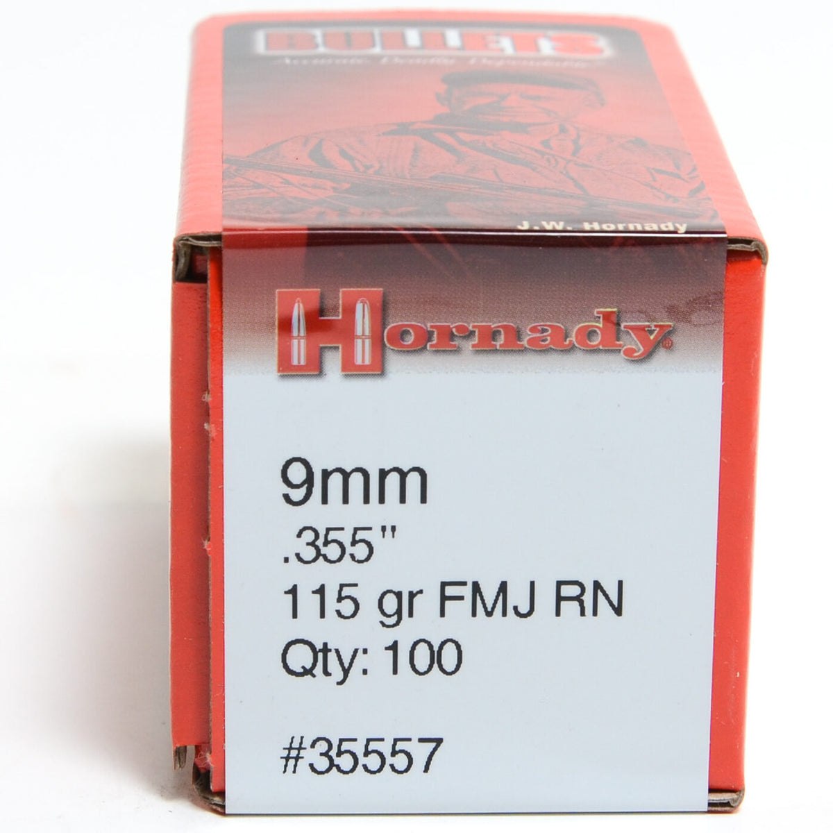 Hornady .355 Diameter 115 Grain Full Metal Jacket Bullets | Powder ...