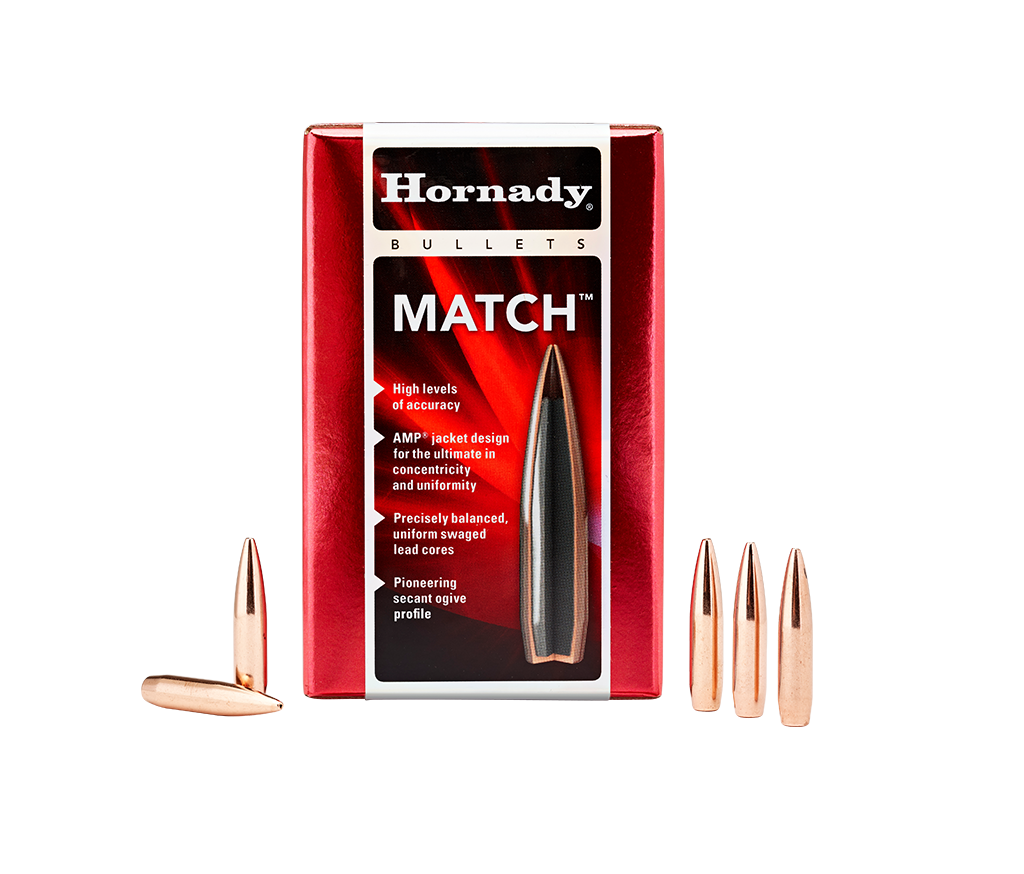Hornady .224 Diameter 53 Grain Hollow Point Match 500 Count Bullets ...
