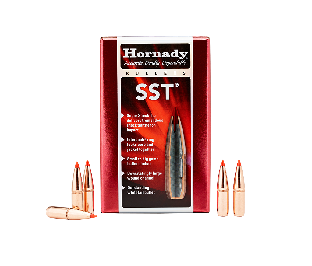 Hornady .310 Diameter 123 Grain Polymer Tip SST 100 Count Bullets (7.62x39mm)
