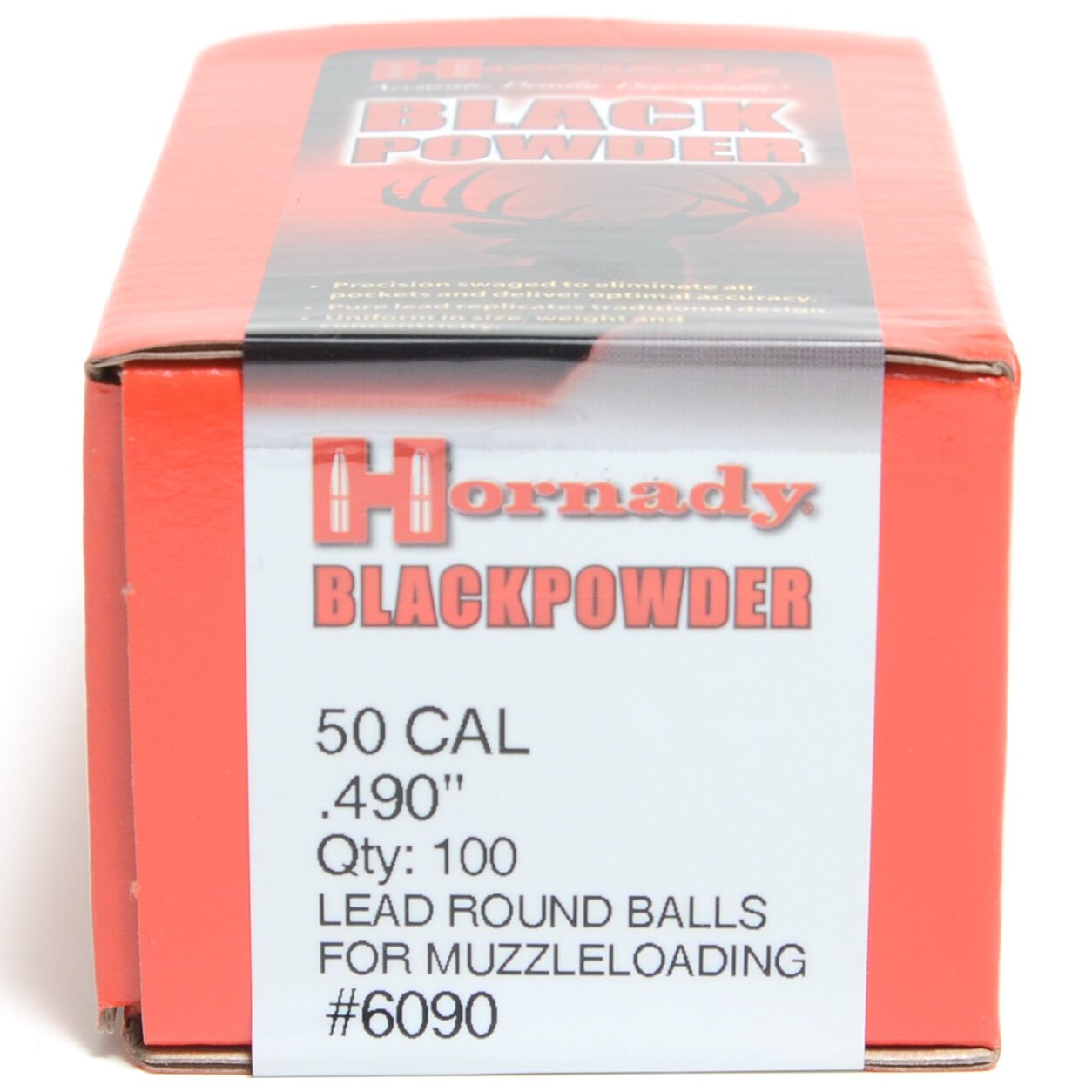 Thompson / Center .50 Cal Muzzleloader Round Balls (.490 Diameter), 175  Grain, Pack of 100: MGW