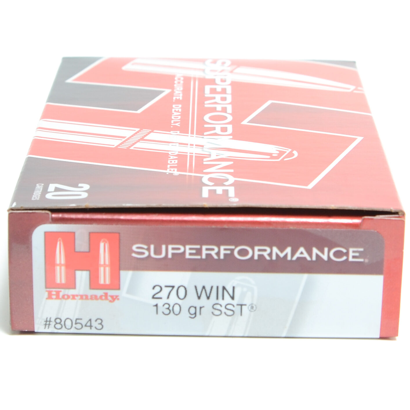 Hornady 270 Win 130 Grain Sst Super Shock Tip Superformance Ammunition 20 Rounds Powder Valley