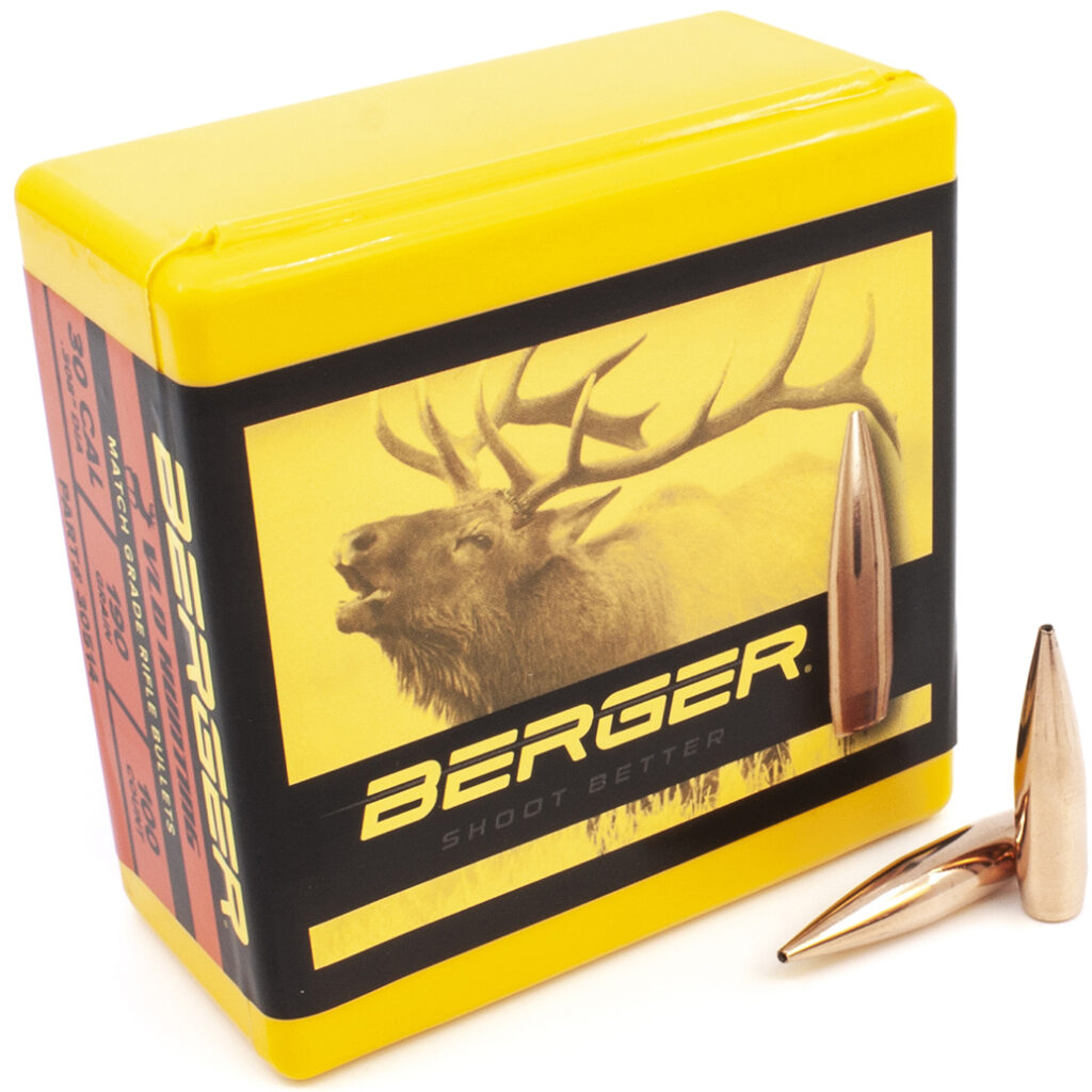 Berger Hunting VLD Bullets 0.308 (30 Caliber, 7.62mm) 190 Grain Hollow ...