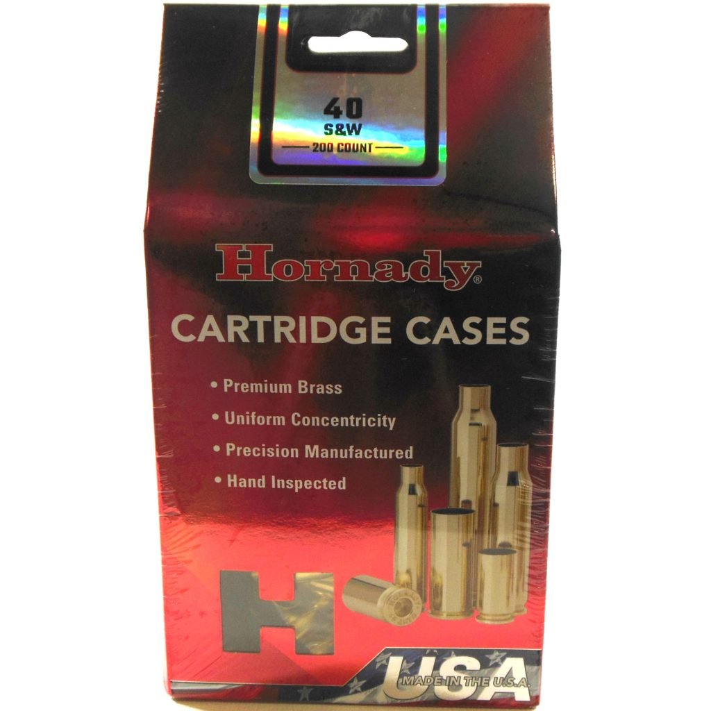 Hornady 40 S&W Brass | Powder Valley Outdoors