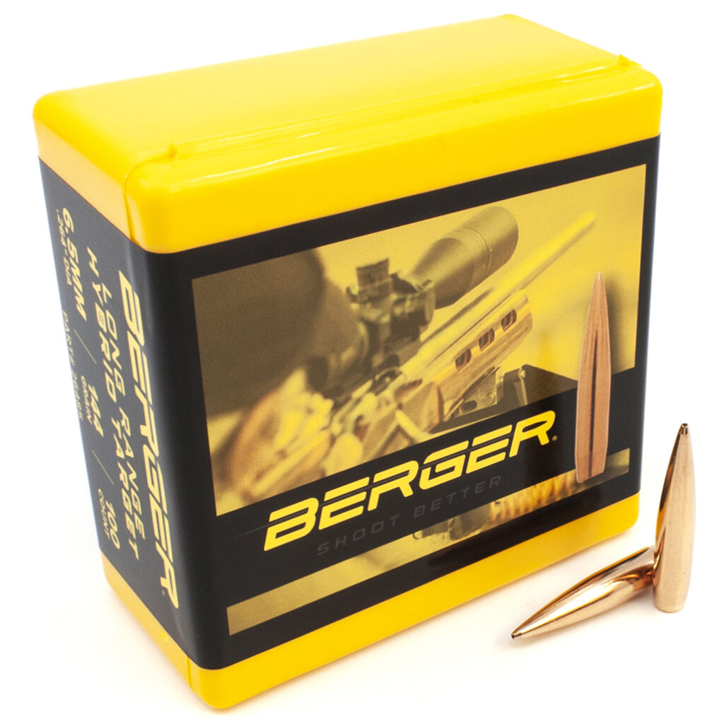 Berger .264 / 6.5mm 144 Gr LRHT Bullets | Powder Valley