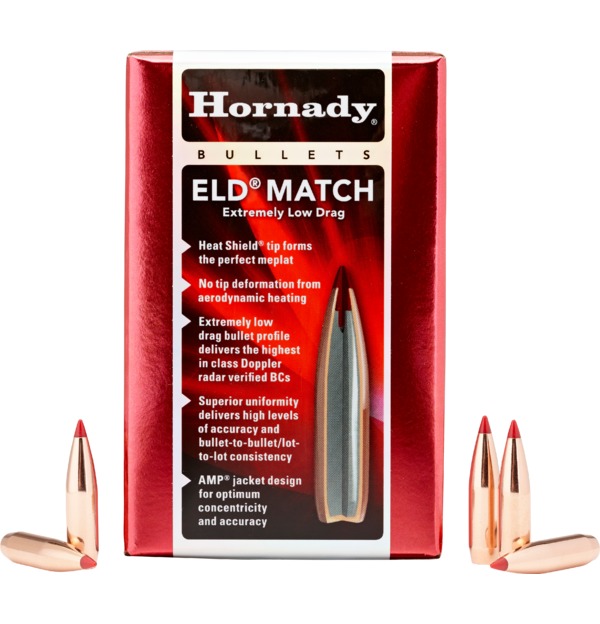 Hornady .257 / 25 134 Grain ELD-M (100 Bullets) | Powder Valley