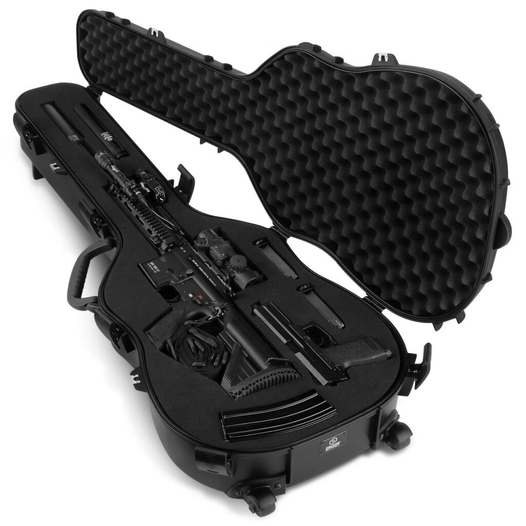 Savior Equipment Guitar Rifle Case Black | Powder Valley