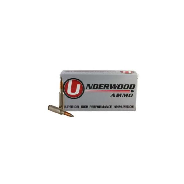 Underwood Ammunition 6.5 Creedmoor 119 Grain Open Tip Match Box of 20